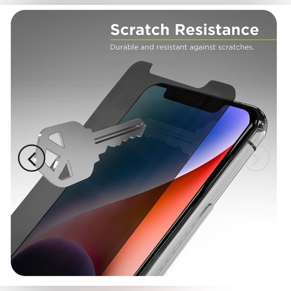 Apple iPhone 14 Plus/13 Pro Max Privacy Glass Screen Protector - Picture 2 of 6